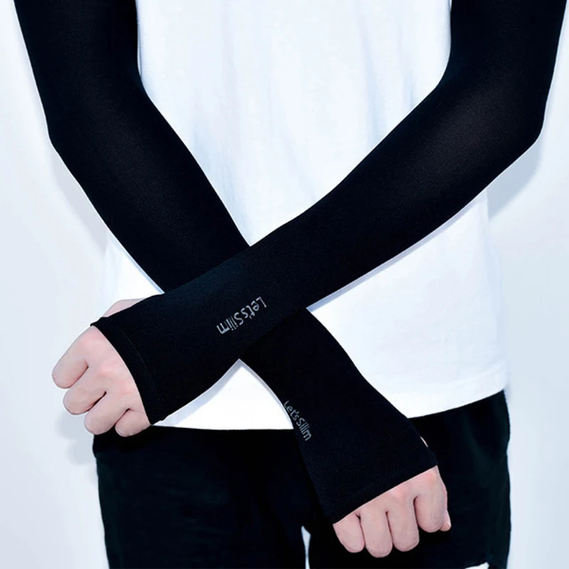 Summer Unisex Arm Sleeves Women Sports Sleeves Sun Protection Gloves-New