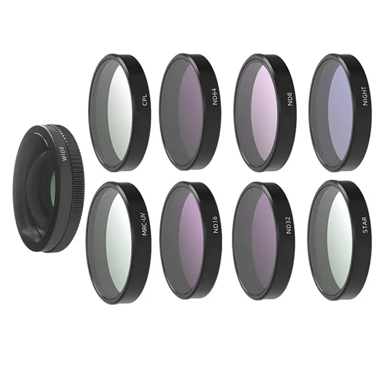 

Smart-For DJI OSMO Nano широкоугольный объектив UV CPL ND8 ND16 ND32 ND64 STAR NIGHT фильтр фильтр нейтральной плотности широкий объектив