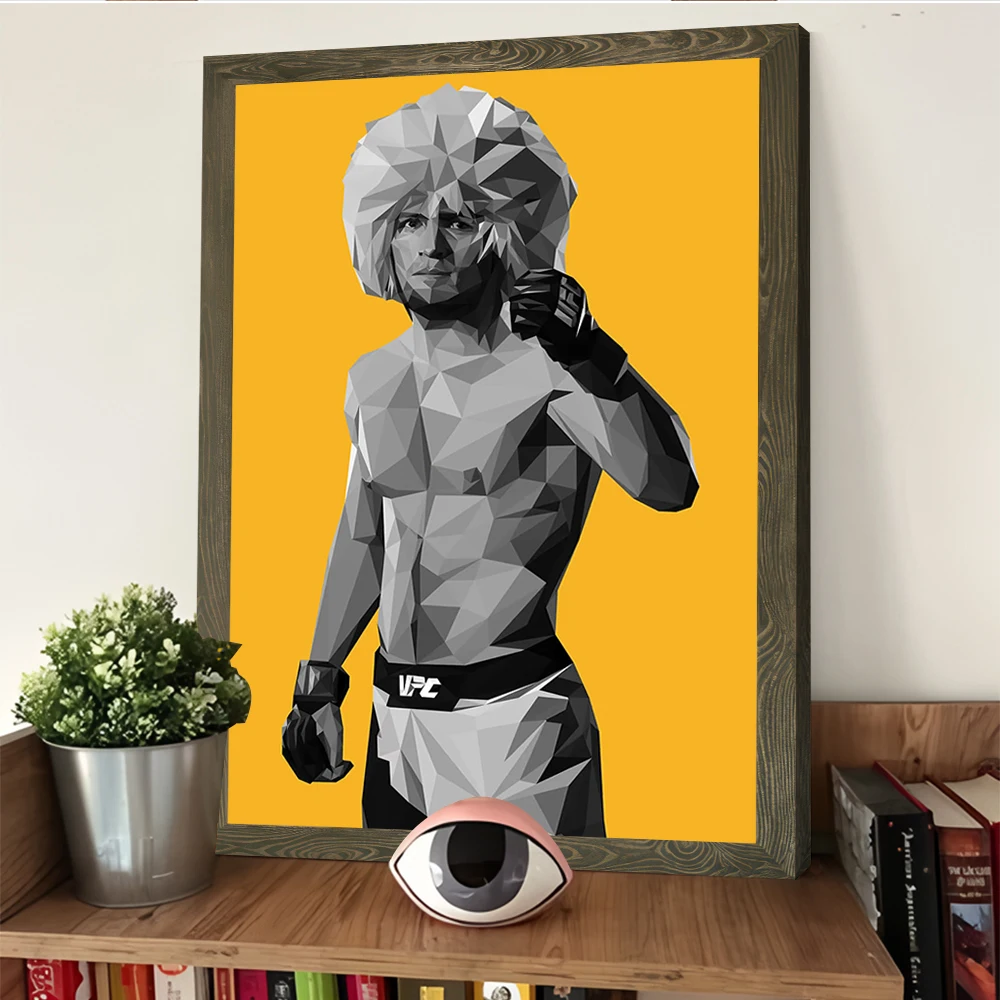 خبيب الطباعة المشارك تخصيص صور الرسم على لوحات القماش الجدارية لتزيين الغرفة الديكور الداخلي ديكورات المنزل #4