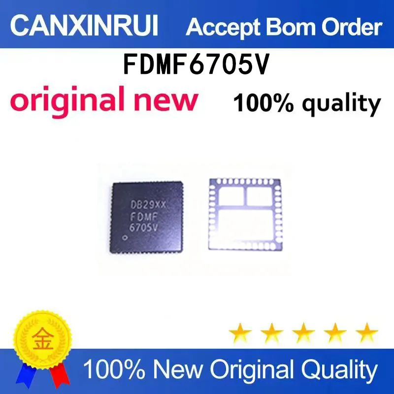 

(5-100 PCS) Brand new spot FDMF6705V 6705V QFN