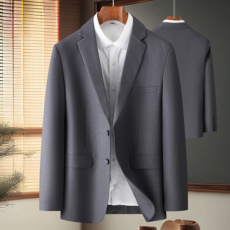 

Мужской повседневный костюм 2026 года, новая весенняя коллекция, деловой костюм для мужчин, нарядный костюм для банкетов и свадеб, мужской джентльменский деловой костюм