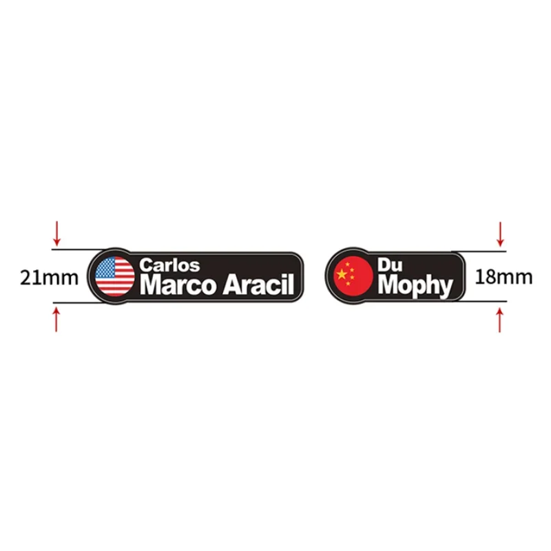 Road MTB bicycle custom personal flag name Blood Type decal Bike frame stickers  Vinyl cycling accessories sticker