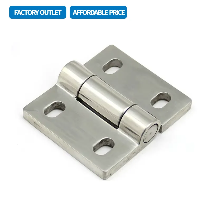 

304 Stainless Steel Ultra Thick Heavy-Duty Folding Hinge Suitable For Industrial Equipment Cabinet Door Hinges