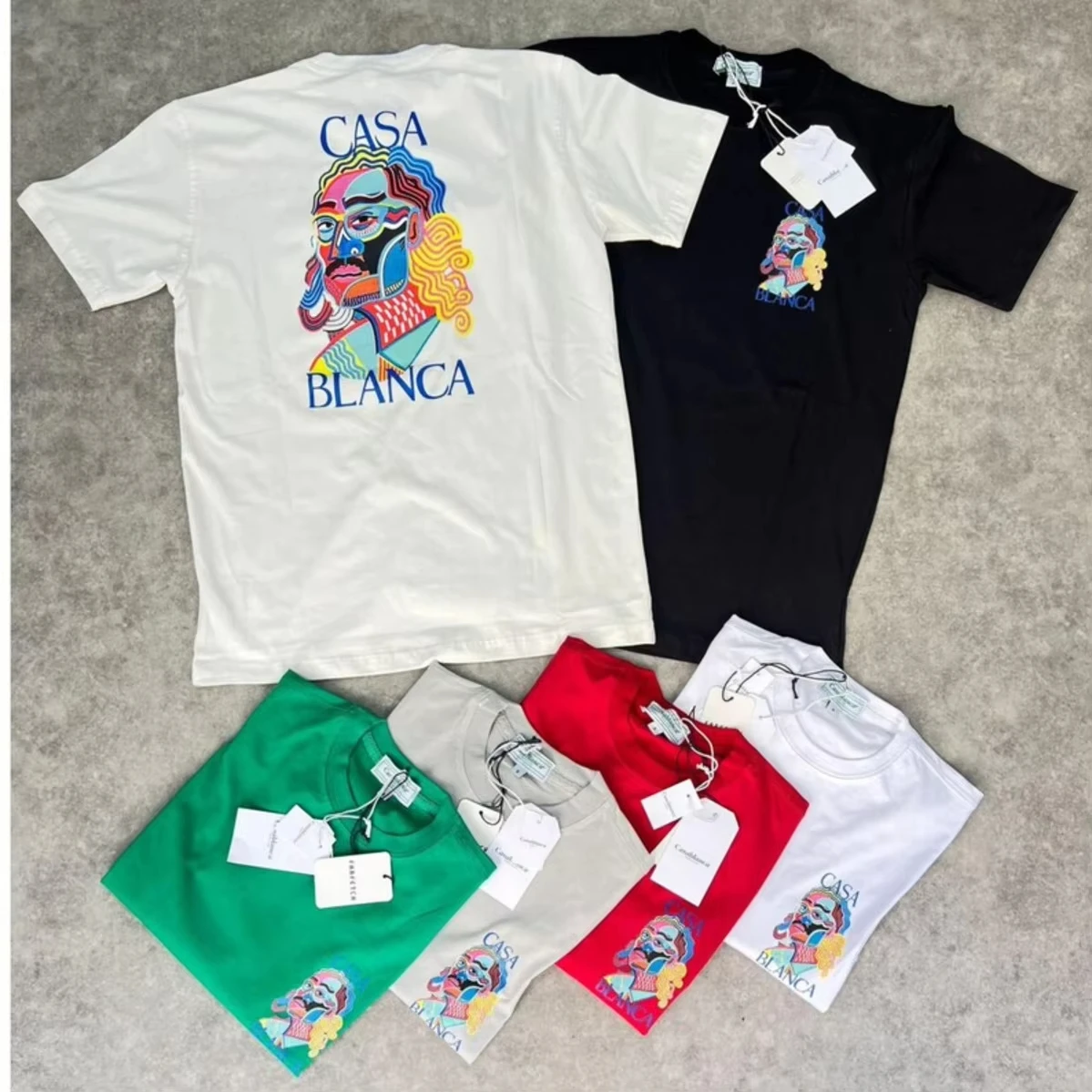 Luxus Designer Grafik T-Shirt Premium-Qualität High-End Mode Unisex Trendige Streetwear Stilvolles Baumwoll-T-Shirt