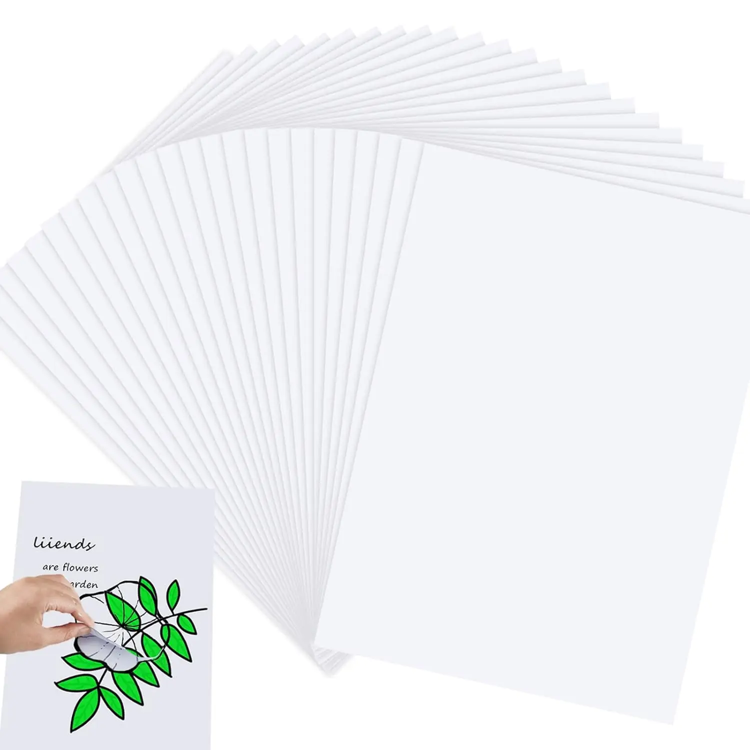 

24 Sheets Masking Paper 5x7 Inches for Stamping & Crafting