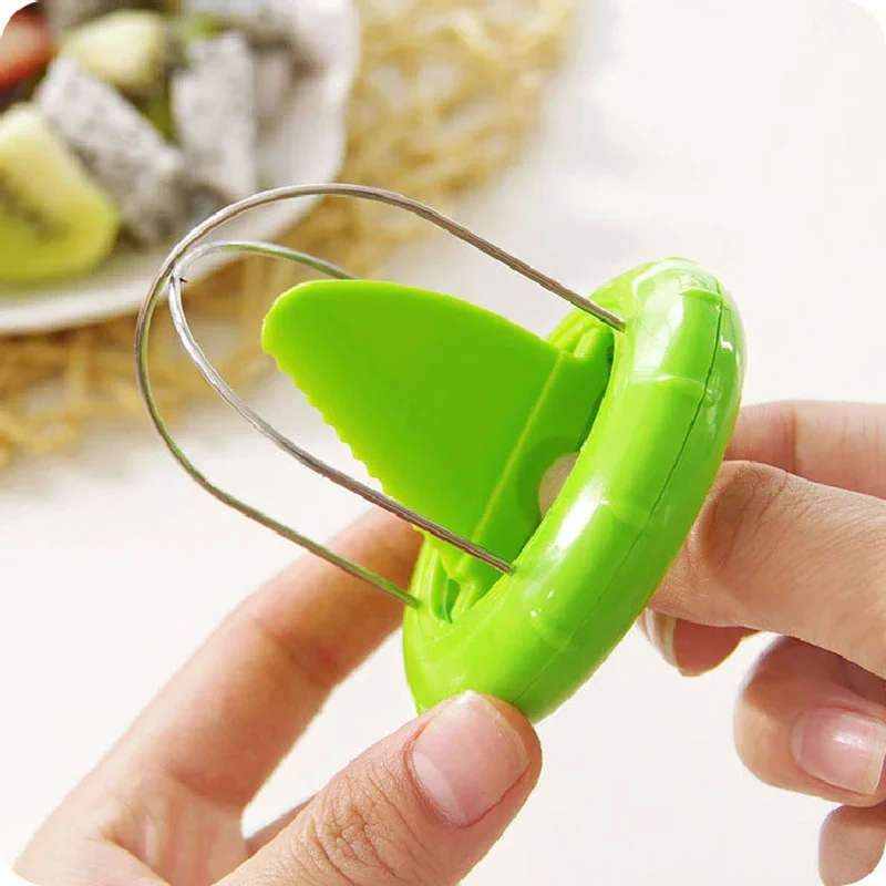 XMSJ Kiwi Cutter Kitchen Creative Fruit Peeler Detachable Pitaya Salad Maker Tools Lemon Peeling Kitchen Gadgets and Accessories