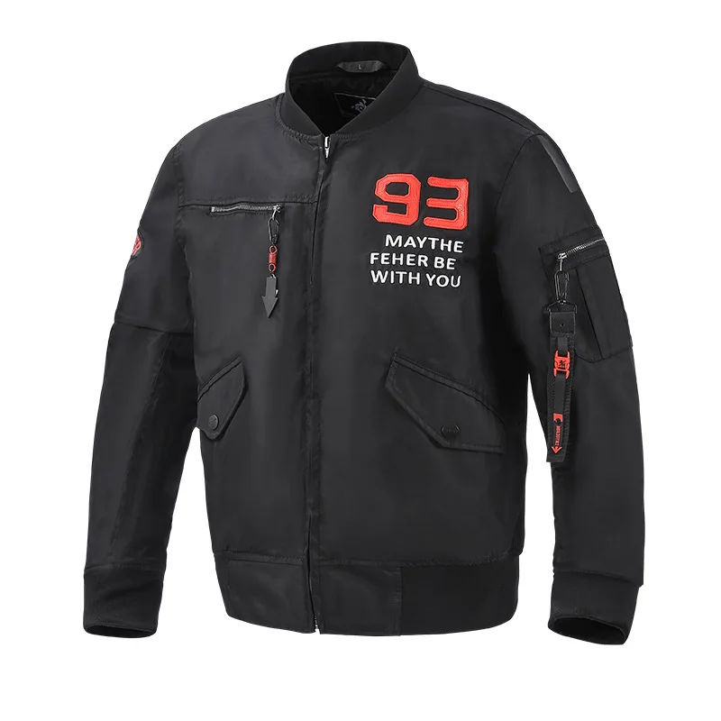 Motorcycle Jacket Pilot Jacket Motorcycle Four Seasons Removable Inner Liner Waterproof Jacket