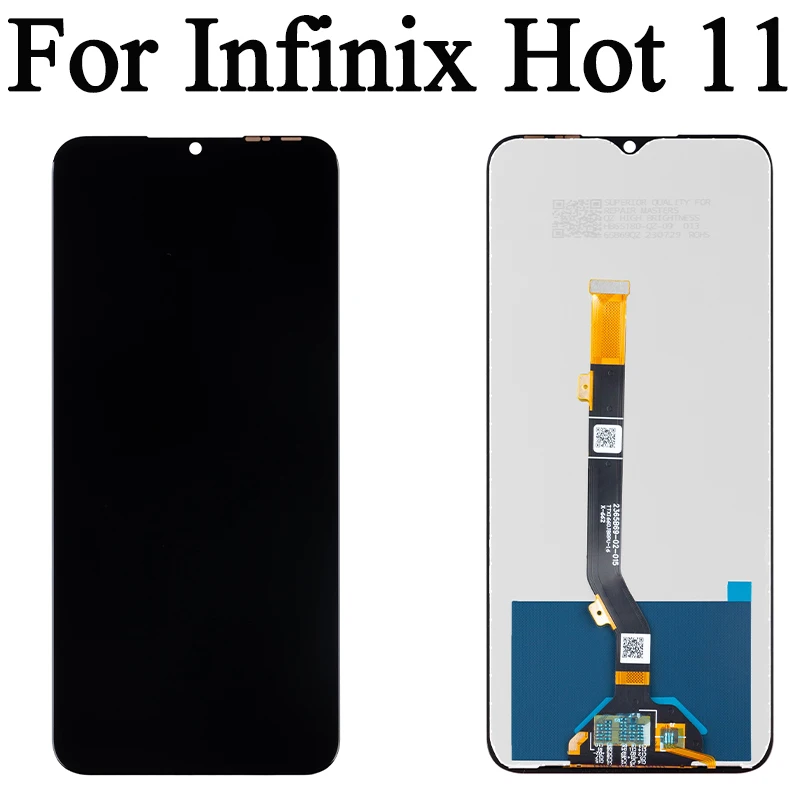 X662 X6812 X675 Premium Lcd For Infinix Hot 11 Display Hot 11S Touch Screen Hot 11 2022 Digitizer Panel Assembly For Hot 11 Play image 3