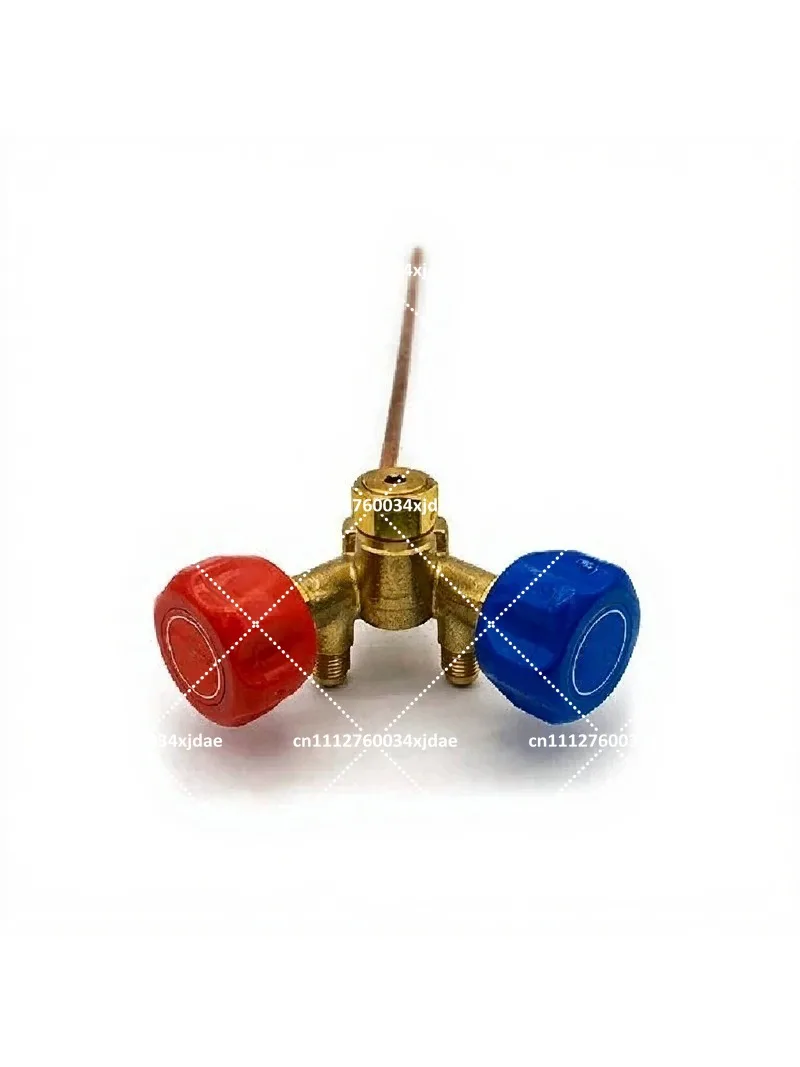 Refrigerant Recovery Valve QF-13Y High Low Pressure Horn Valve Explosion-proof Switch 30CM Copper Pipe