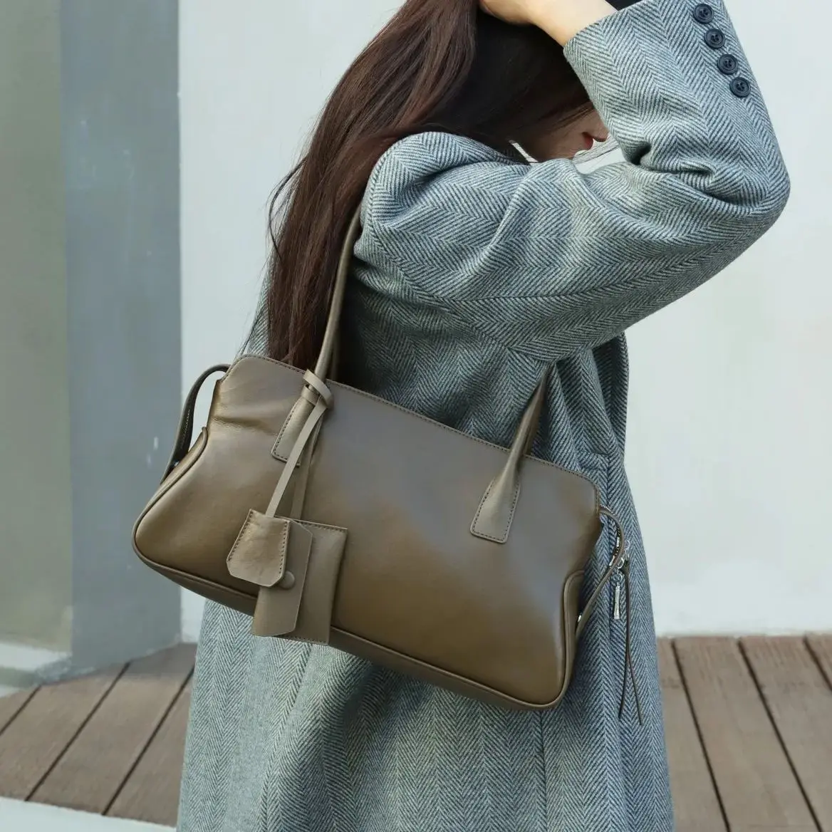 

Женская сумка на плечо из натуральной кожи, роскошная дизайнерская брендовая женская сумка из воловьей кожи, женская сумка высокого качества, новая сумка подмышками