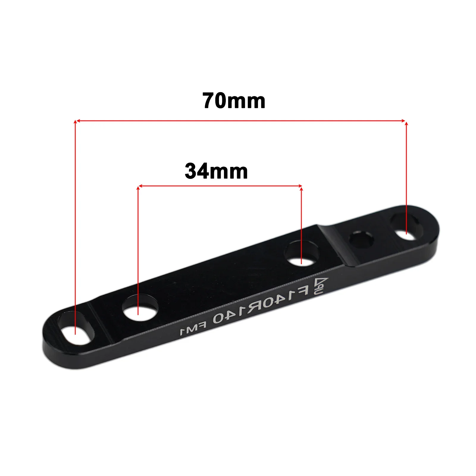 Bicycle Flat Mount Disc Brake Adapter Front 140mm 160mm FM Calliper Road Bike Disc Brake Adapter Accessories