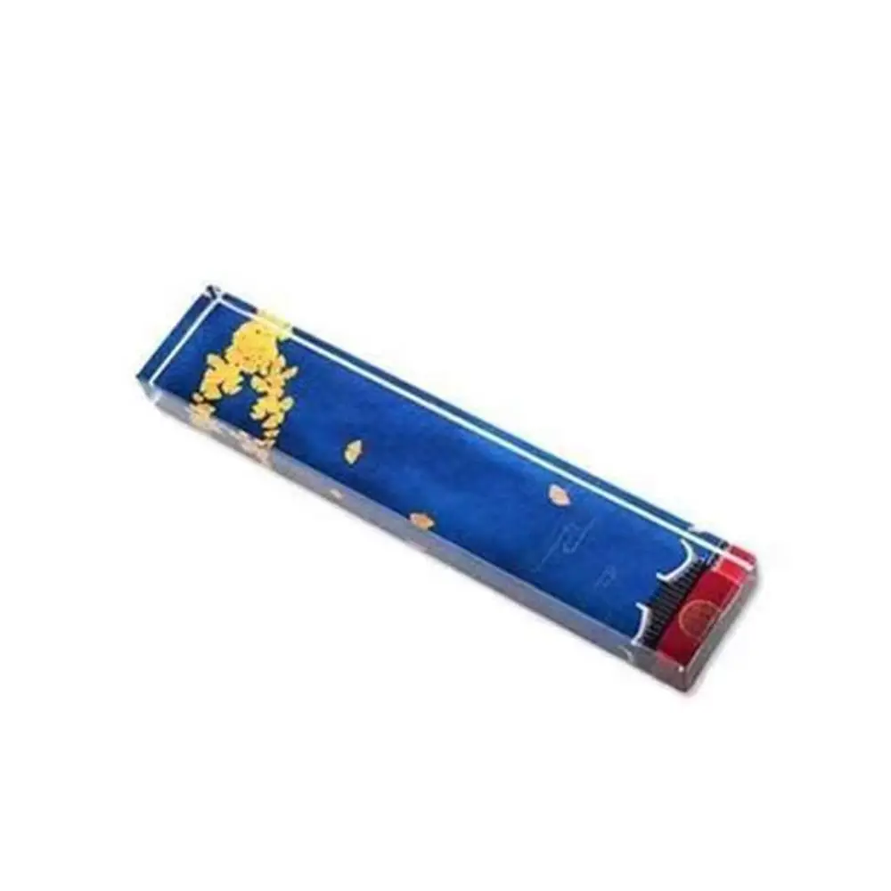 Heavy Enough Clear Crystal Paperweight Pressing Paper Flat Smooth Surface Writing Town Ruler Flat Bottom Rectangle