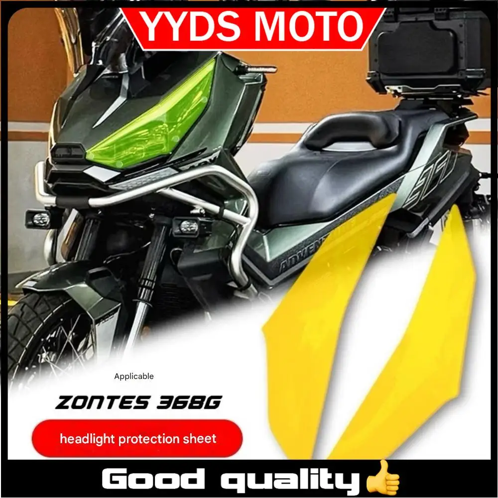 

For ZONTES 368G motorcycle headlight anti-collision and anti-scratch protective sheet headlight protection cover for zontes 368g