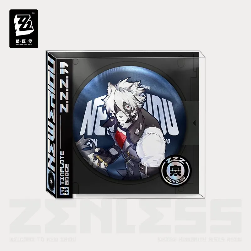 الرسمية miHoYo Zenless Zone Zero Sprite سلسلة القصدير شارة فيكتوريا التدبير المنزلي حقيقية أنيمي لعبة الملحقات بروش