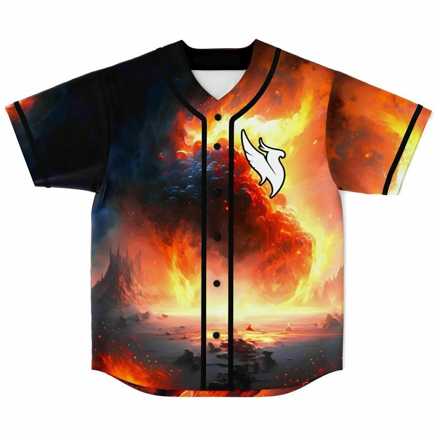 

ILLENIUM Rave Baseball Jersey Men/Women Casual Thin button Baseball uniform For EDM Fans