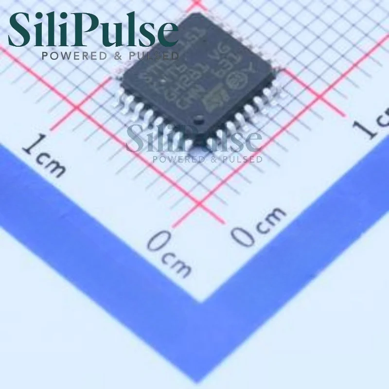 (5-20pcs) STM8L151K4T6 LQFP-32(7x7) 100% Original In Stock (MCU/MPU/SOC) 30 2KB STM8 16KB