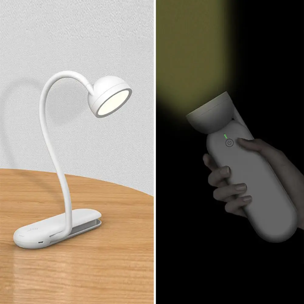 

Led Bedside Lamp Portable Led Reading Light with Flexible Gooseneck Touch Control Foldable Design for Eye-protection Flicker