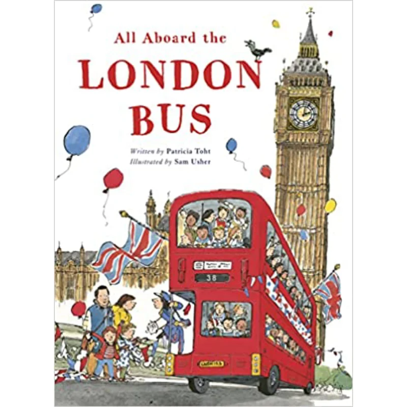 

Sam UsherAll Aboard The London Bus Sam Usher Frances Lincoln Publishers 9780711279735 Book