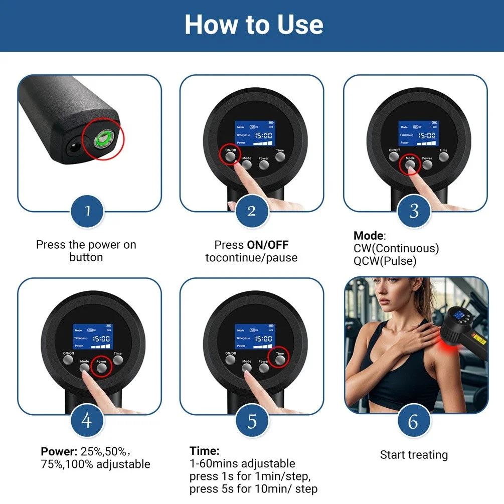 Equipamento de terapia a laser - Sports Equipment Repair avaliação e preço