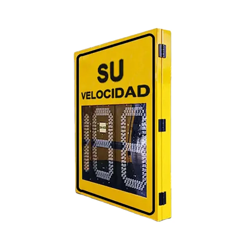 Wholesale Solar Powered Aluminum Digital LED Display Radar Speed Detector Traffic Sign Board Speed Limit Sign Roadway Battery