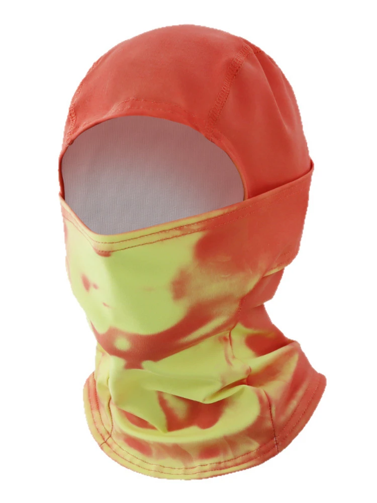 AliExpress NONE Thermosensitive color-changing headgear for outdoor cycling, gradient color fashion headgear, heat-sensitive mask, cross-border