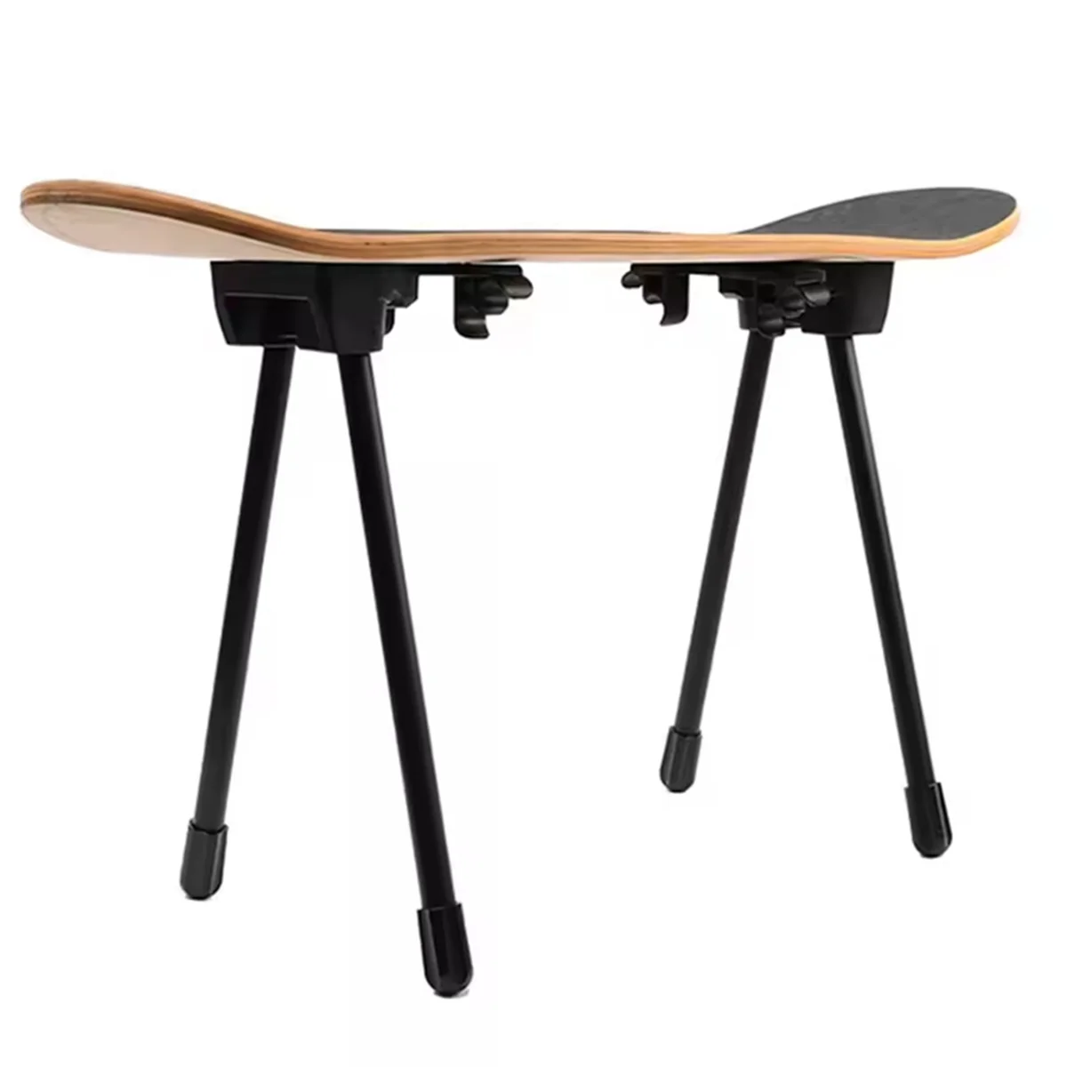 AA98 Foldable Camping Table Skateboard Foot 1 Pair of Portable Compact Support Stand Supplies DIY Desk Bench Leg