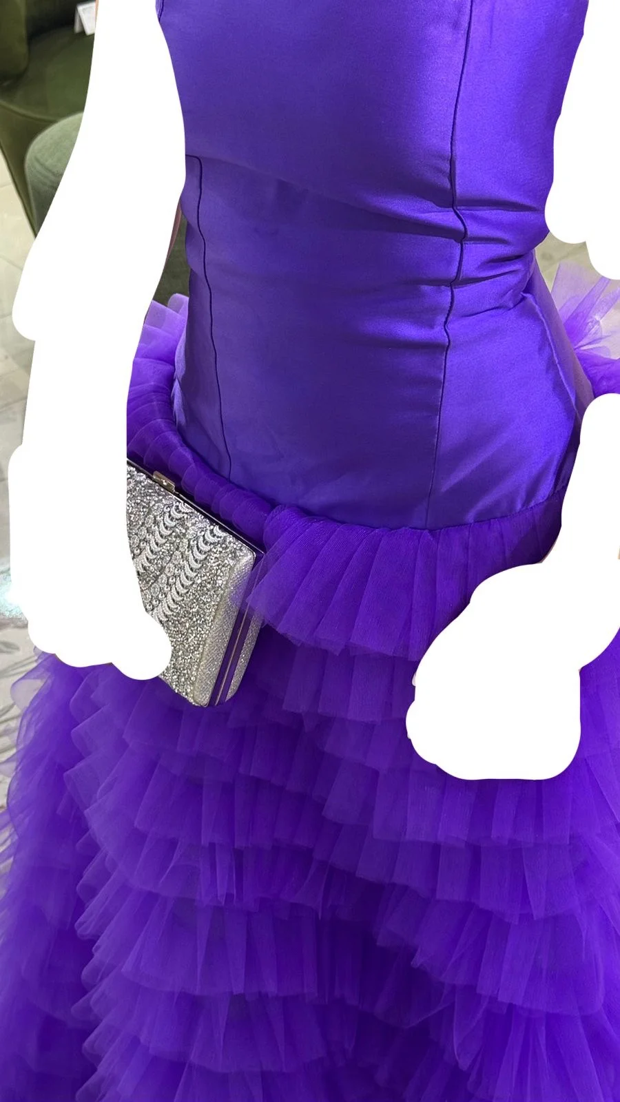 RFYR Prom Gown A Line Evening Gowns Tiered Layers Party Dresses فساتين مناسبة رسمية  Elegant Evening Dress for Women Customized image 4
