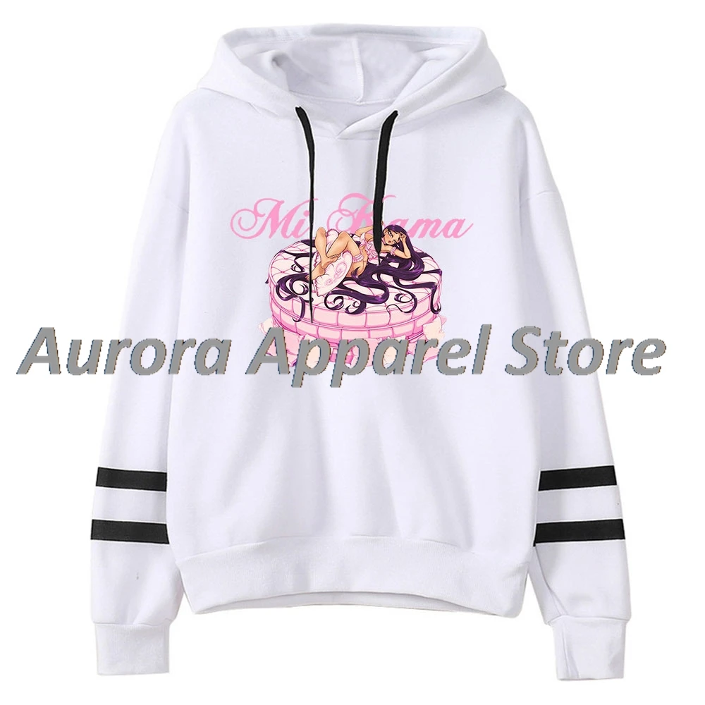 بلوفر Paloma Mami Mi Kama Merch بغطاء للرأس بدون جيوب وأكمام متوازية ملابس الشارع #2