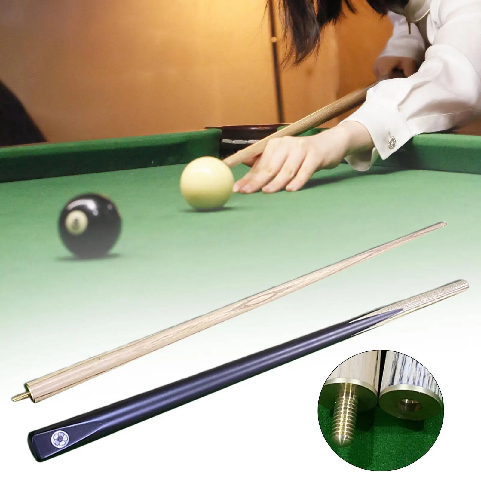 Biljart Pool Keu Biljartkeu Praktisch Trendy 145cm Lang 10mm Tip tbv