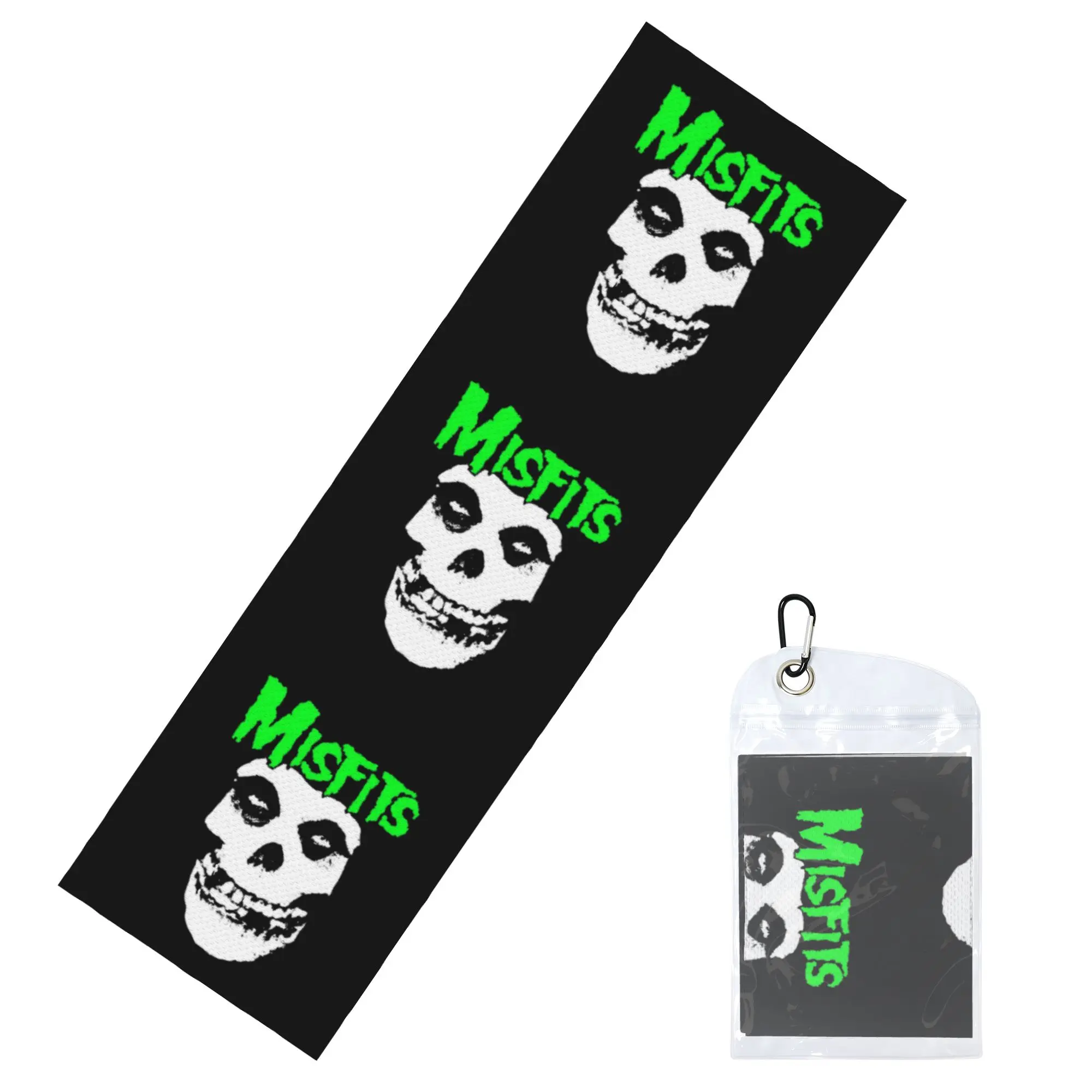 Punk Rock Band Misfits Cold Exercise Towel   Super Soft Breathable Instant Cooling Towel Yoga Towels