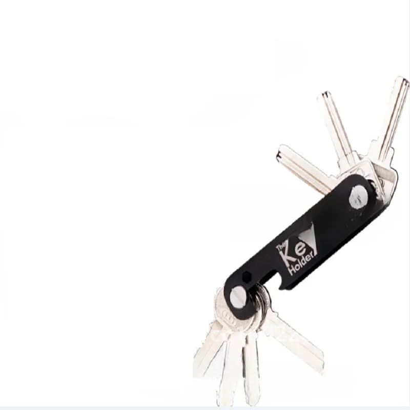 الرجال الأدوات حامل سلسلة المفاتيح لمفاتيح السيارة مفتاح المنظم المحفظة المدمجة KeySmart EDC فتاحة الزجاجات صديقها هدية مفتاح سلسلة