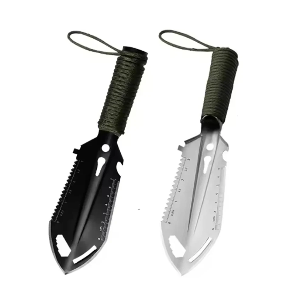 1PC Engineer Shovel Military Shovel Outdoor Multifunctional Folding Military Shovel Vehicle Camping Fishing Shovel Pickaxe - view 5