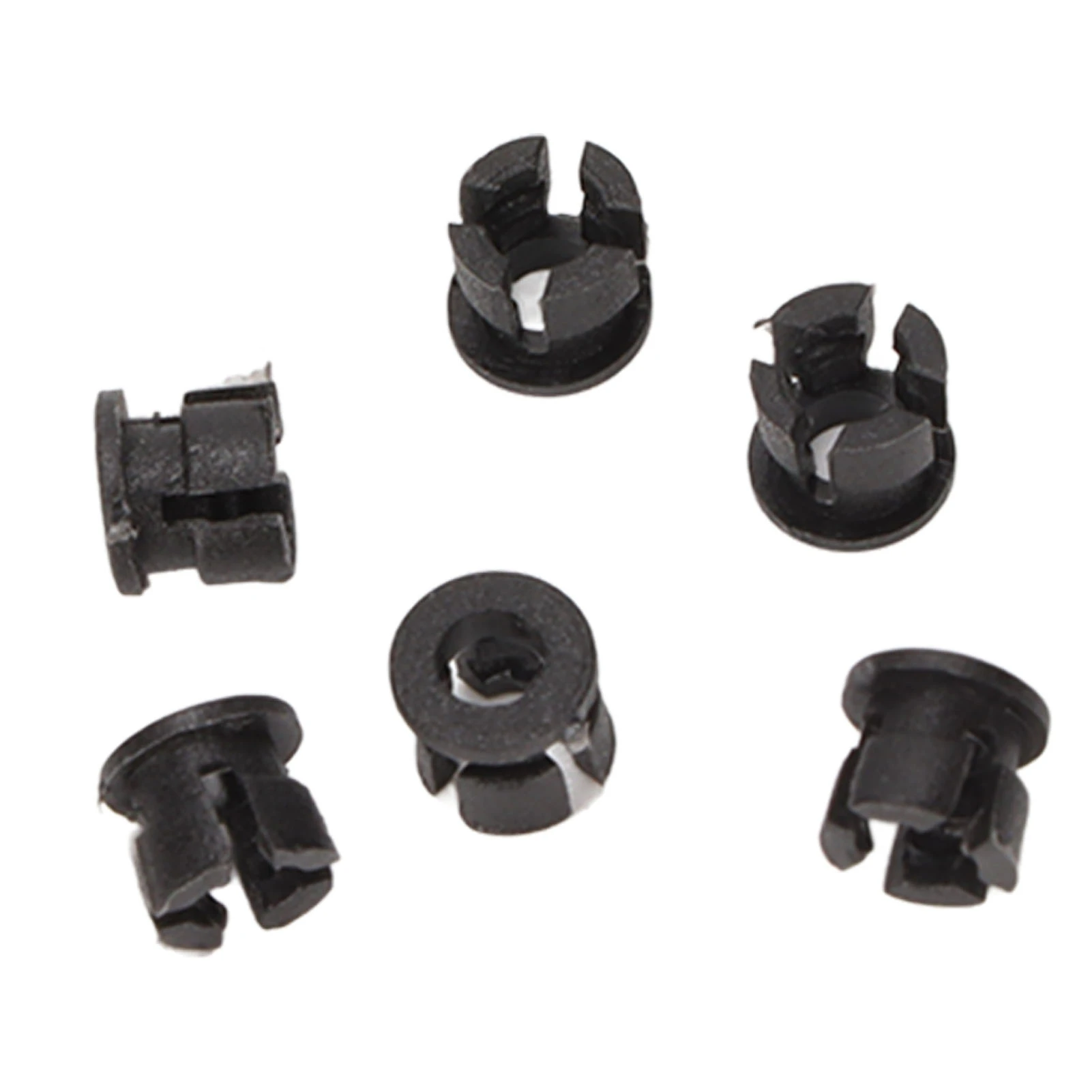 200Pcs LED Holder Plastic Flat Buckle Light Emitting Diode Mount for Indicator DIY Experiment 0.1in