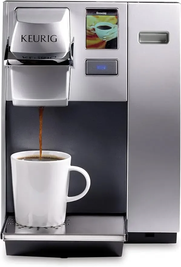 

Keurig K155 Office Pro Single Cup Commercial K-Cup Капсульная кофеварка, серебристый