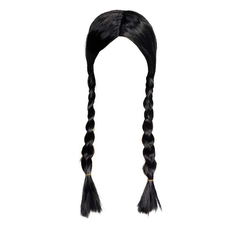 10 Stuks/4 Stuks Wednesday Addams Cosplay Jurk Accessoire Voor Meisje Kids Film Wednesday Halloween Cosplay Kostuums Ketting Decoratie