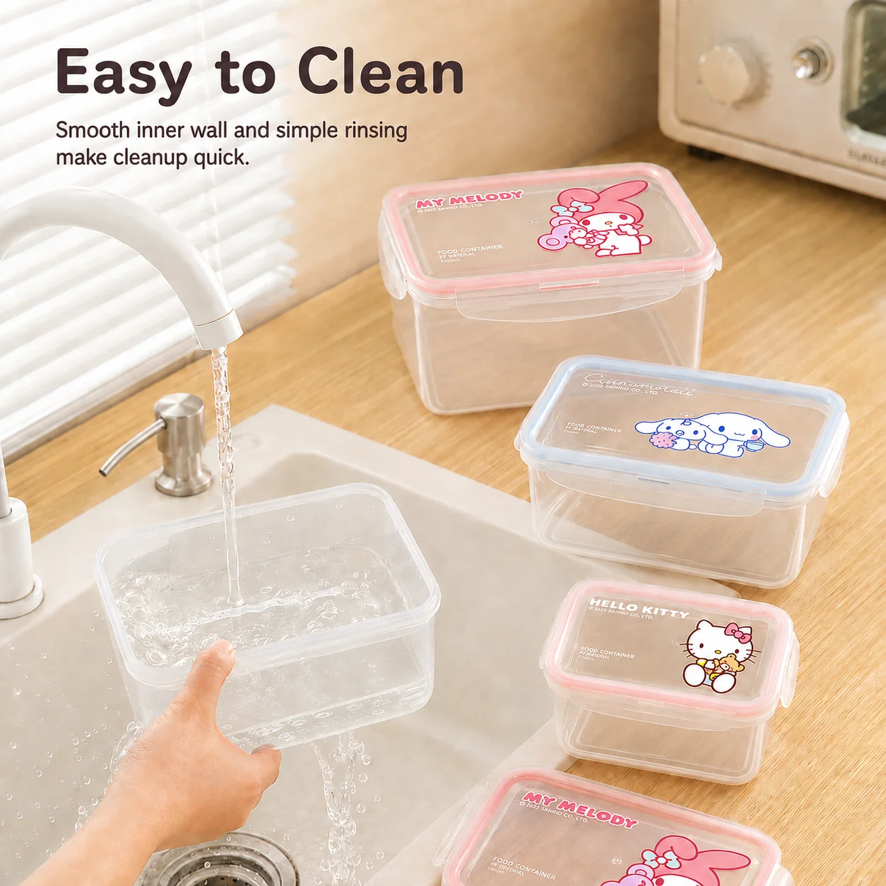 Sanrio Plastic Food Storage Co - Food Storage In Room recension och pris