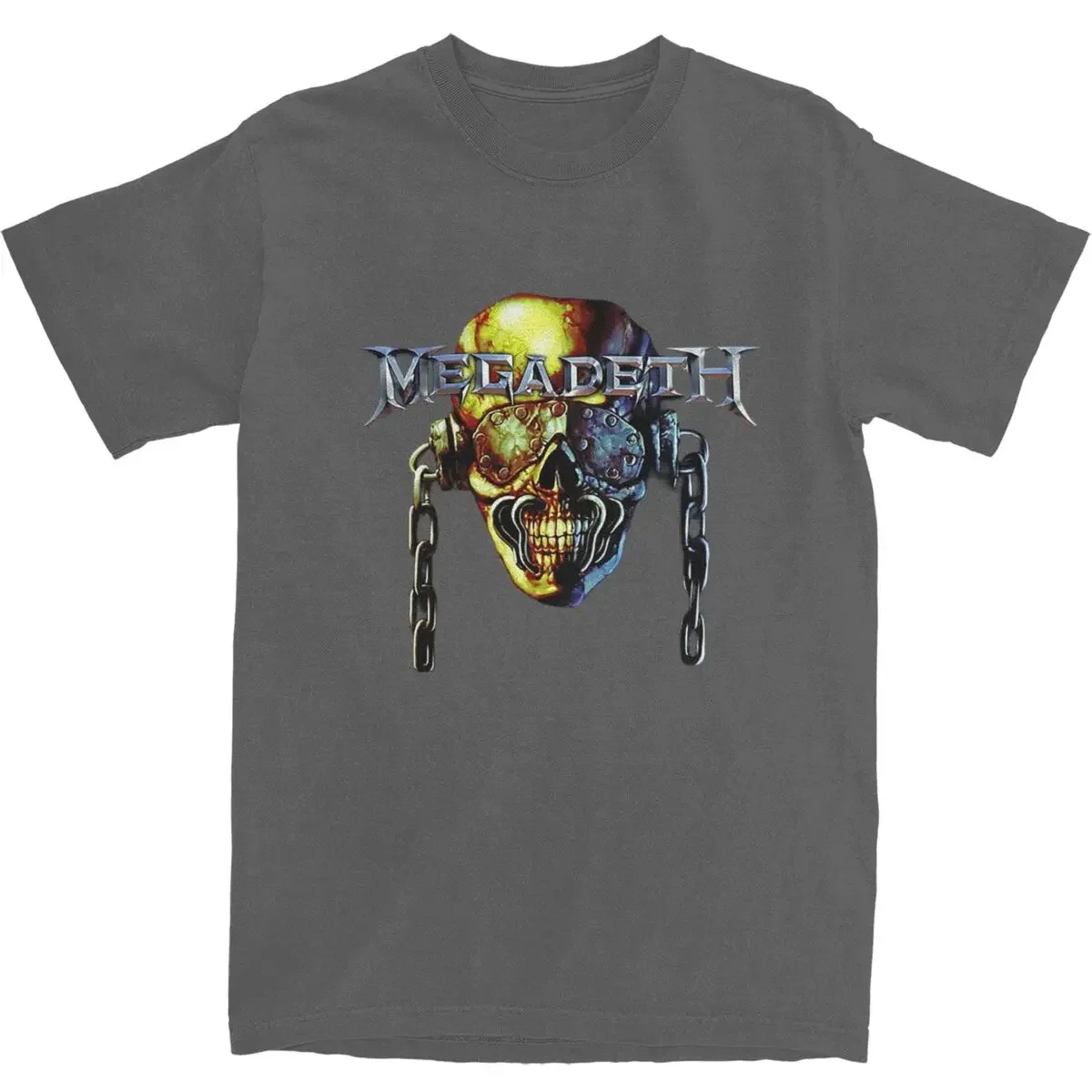 Short Sleeve Clothing Gift Megadeths Band T Shirts Accessories Men Women's 100% Cotton Fashion for Male Metal Music Tee Shirt