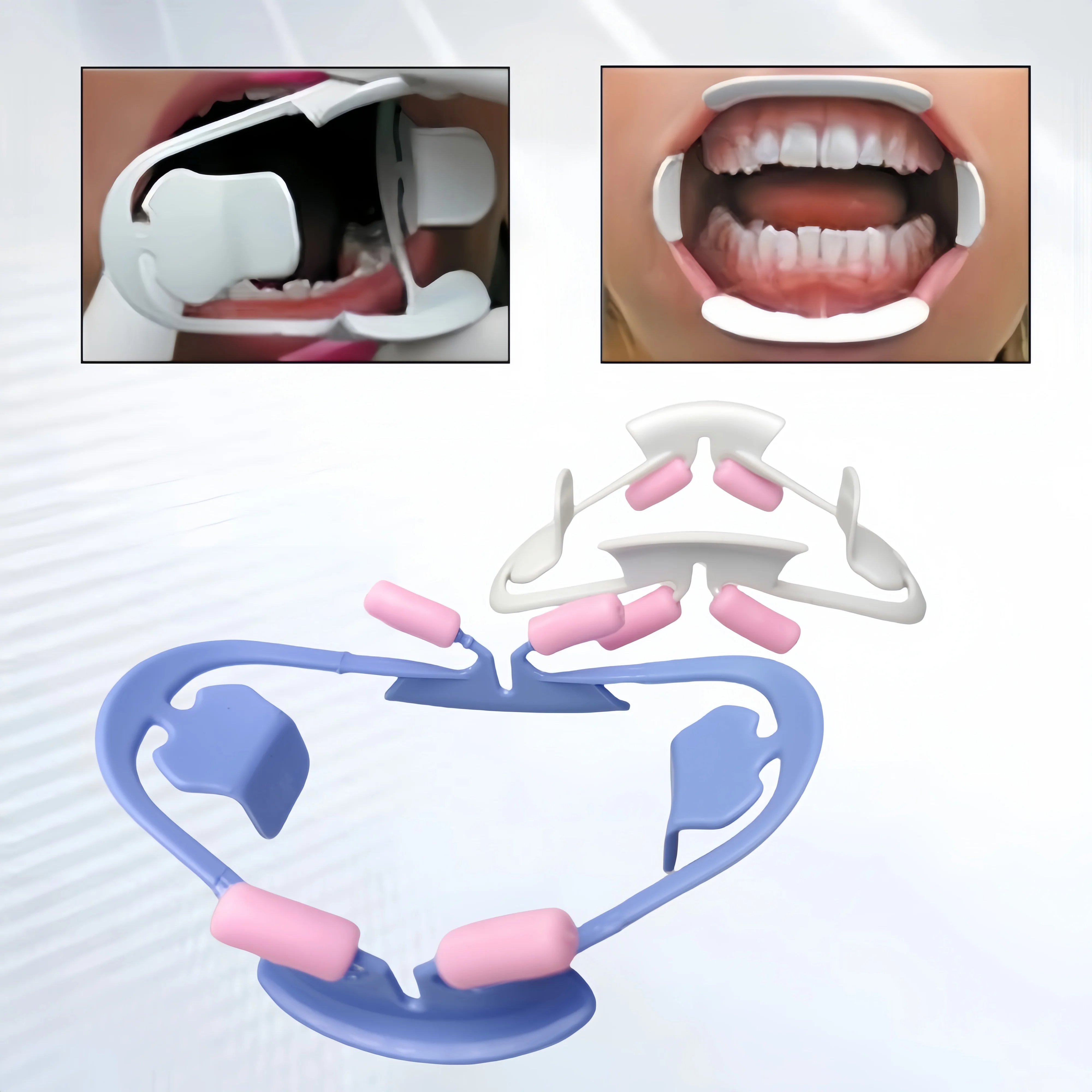 

Dental Mouth Opener - Professional Oral Lip Retractor for Orthodontic & Lab Use, Dentist Tools with Adjustable Prop