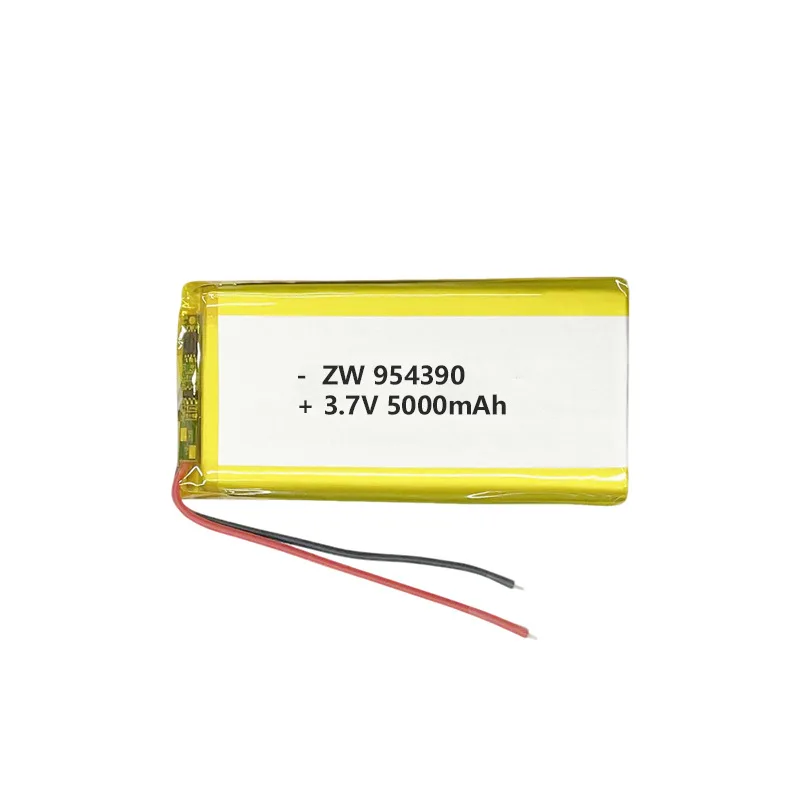 

3.7V polymer lithium battery 954390-5000mAh rechargeable battery intelligent audio sweeping robot electric razor