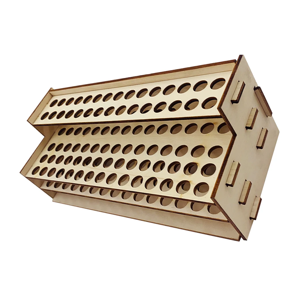 

Wooden Capacity Pen Organizer For Desk Fountain Pen Stand Desk Organizer Stationery Rack Pencil Display Storage