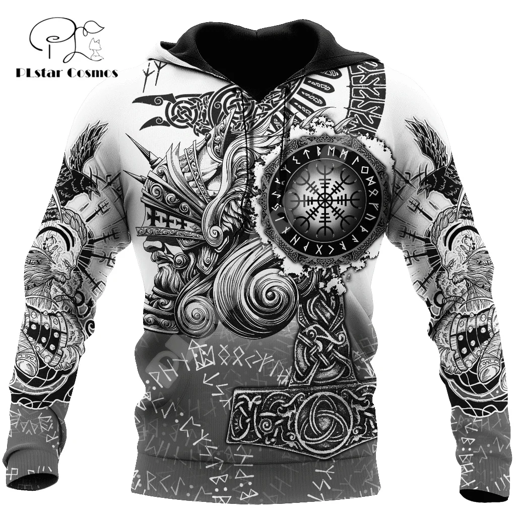 

NewFashion Newest Nordic Mythology Warrior Odin Fenrir Wolf Tattoo 3DPrint Men/Women Pullover Harajuku Casual Jacket Hoodies Q29