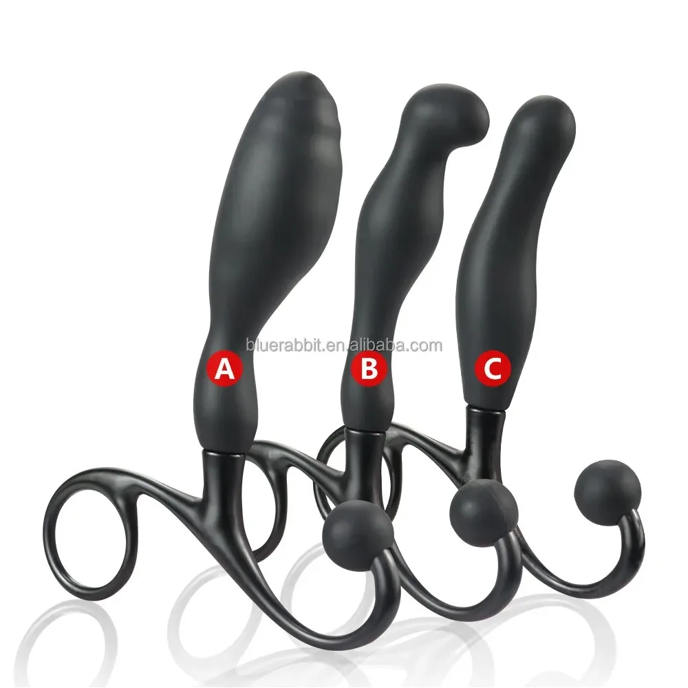 Prostate Massager Silicone G Spot Stimulation Anal Prostate Sex Toys for Men butt plugs  plug sex