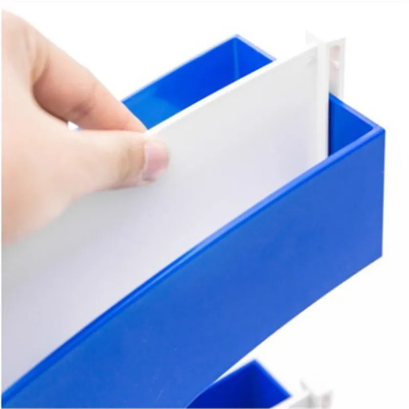 1pcs Colorful Document Tray Files Tray  High End Office Business Holder Office 1 Blocks File Holder Document Holder