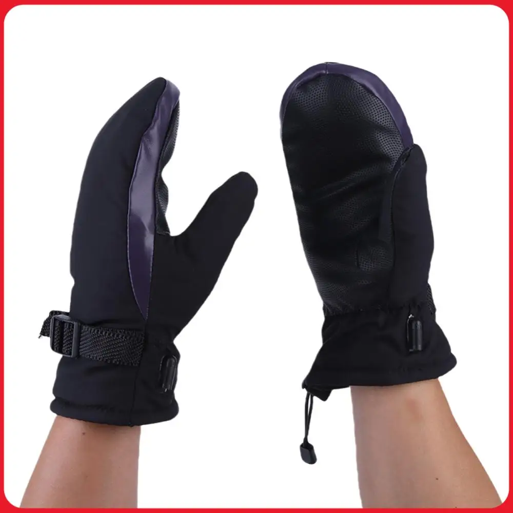 

Electric Heating Gloves USB Charging Electric Heated Gloves Cold-Proof 3 Gear Temperature for Outdoor Camping Hiking