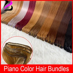 100% Human Hair Unprocessed Weave Bundles Remy Hair Extension Natural Black Raw Vendor Vietnam Hair Bundles Honey Straight 100g