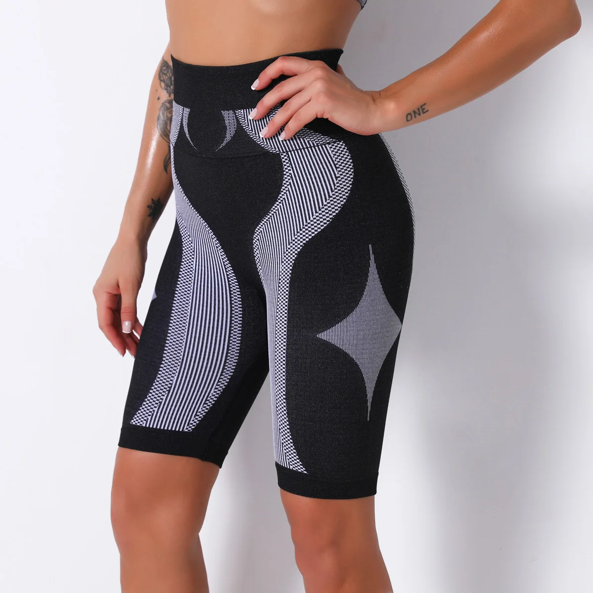 Shorts de sport sans couture pour femmes, leggings de cyclisme, jogging, fitness, taille haute, push up, vêtements de yoga, gym, nouveau