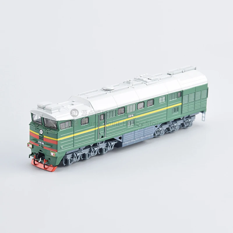 1:87 Scale Diecast Alloy 2TE116 Wide Gauge Twin Diesel Locomotive Toys Cars Model JLKN018 Classics Adult Souvenir Gifts Display