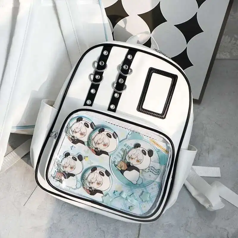 in style cute mini backpack Drippy Love by Stephanie Rado Taormina No USB) MULTIPLE POCKETS Girls Mini Leather Backpack Purse
