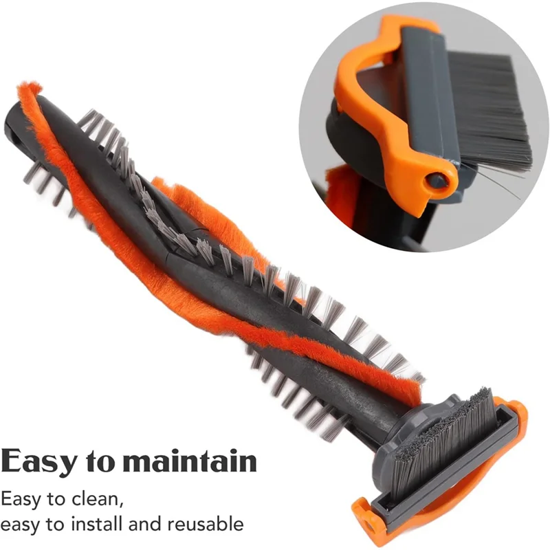 T27C 2PCS for Philips Speedpro Max FC6822 FC6823 FC6827 FC6908 FC6906 FC6904 Vacuum Cleaner Replacement Roller Brush