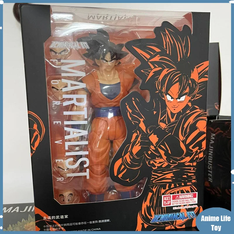 

Dragon Ball Demoniacal Fit Df Shf Martialist Forever 3.0 Son Goku Anime Action Figure Toy Model Gift Original In Stock